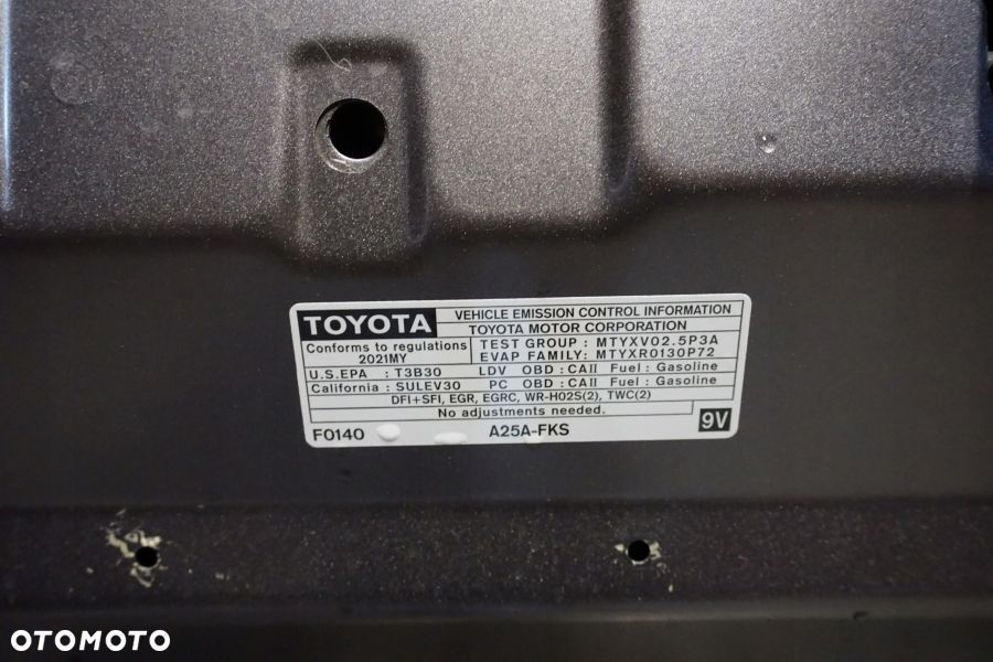 TOYOTA CAMRY 2018 - 2023 Maska Przód Pokrywa Silnika USA - 5