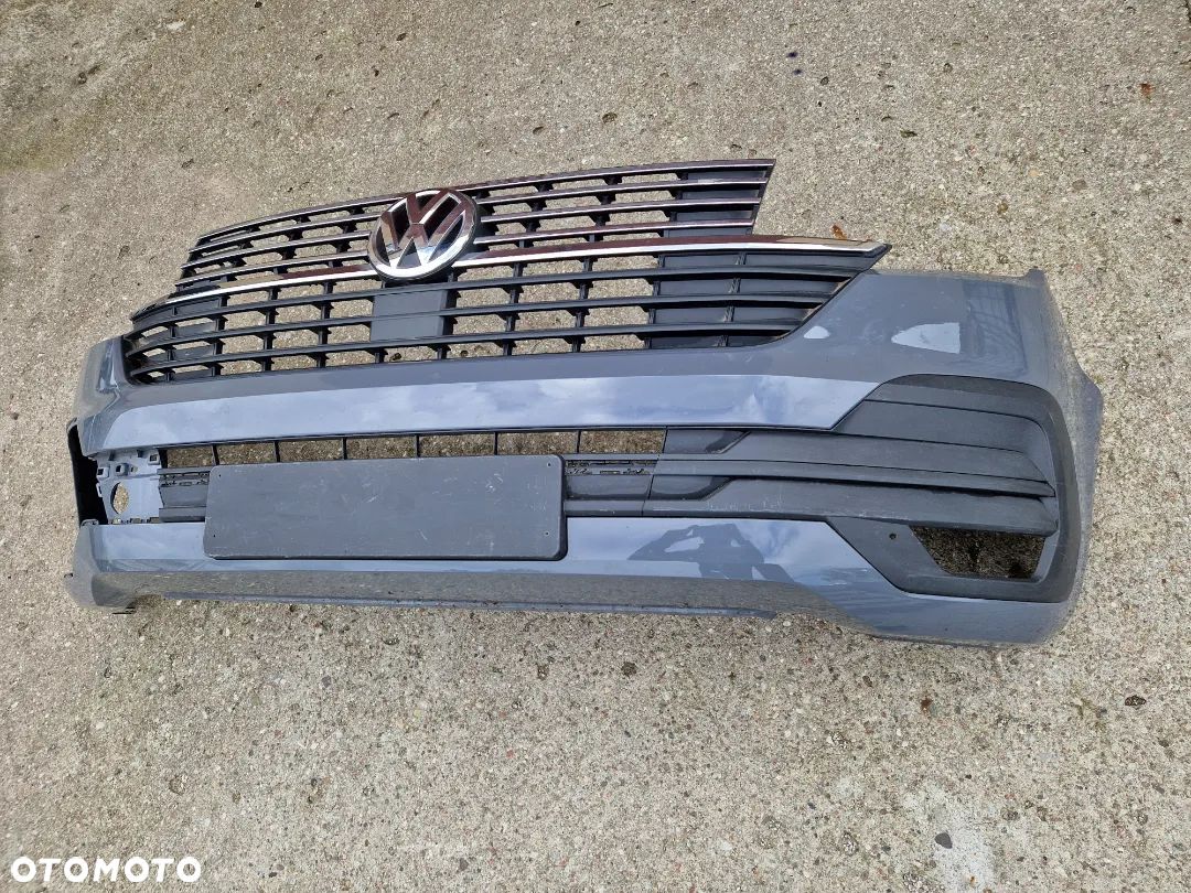 VW Transporter T6 Multivan lifting 19- T6.1 zderzak przedni grill kratka 7LA LH7J - 1