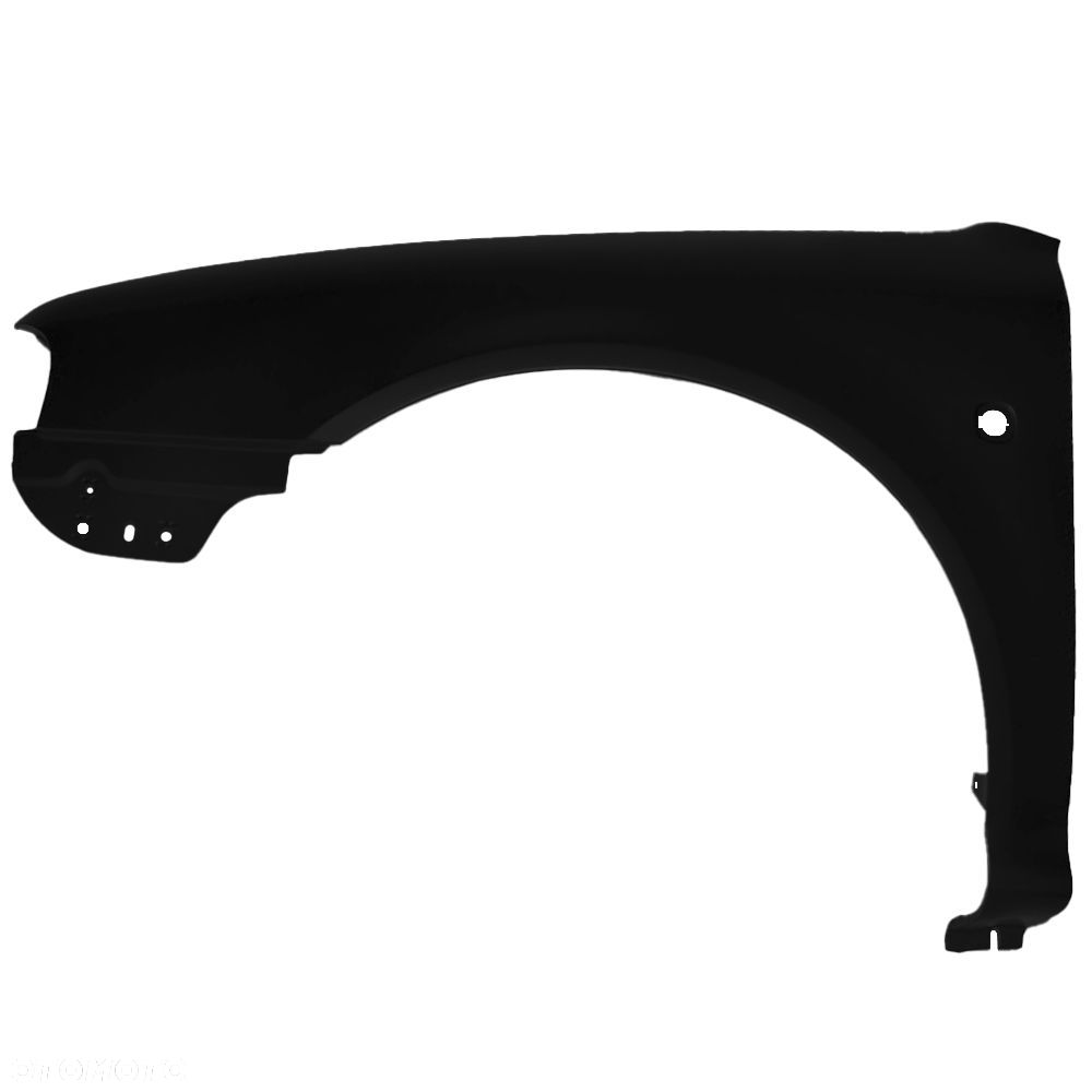 BLU Błotnik SKODA OCTAVIA I 1 9910 lewy czarny 97-10 przód SchwarzMagie - 2