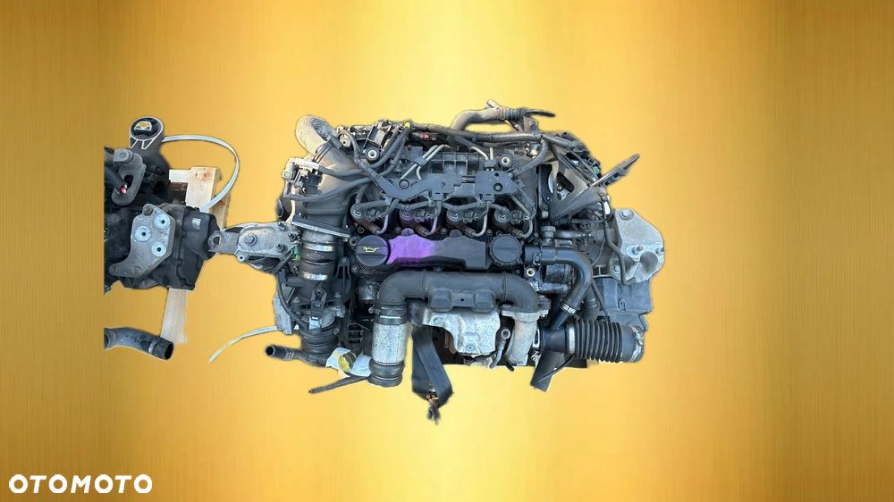 Ford HHJD 1.6 diesel silnik kompletny z pełnym osprzętem gotowy do montażu VIDEO PRACY SILNIKA - WHATSAPP LUB LINK W OPISIE - 1