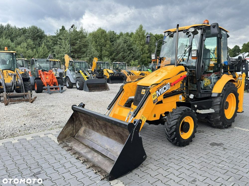 JCB MIDI CX Szybkozłącze Nowe Opony bez luzów i wycieków Super Stan - 3