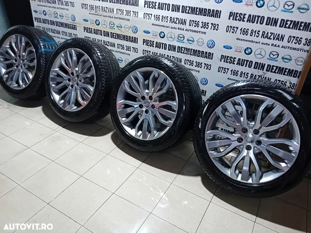 Jante Range Rover Sport L494 Vogue R21 275/45R21 M+S Dot 2923 Anvelope Pirelli Ca Si Noi 2013-2018 - 3