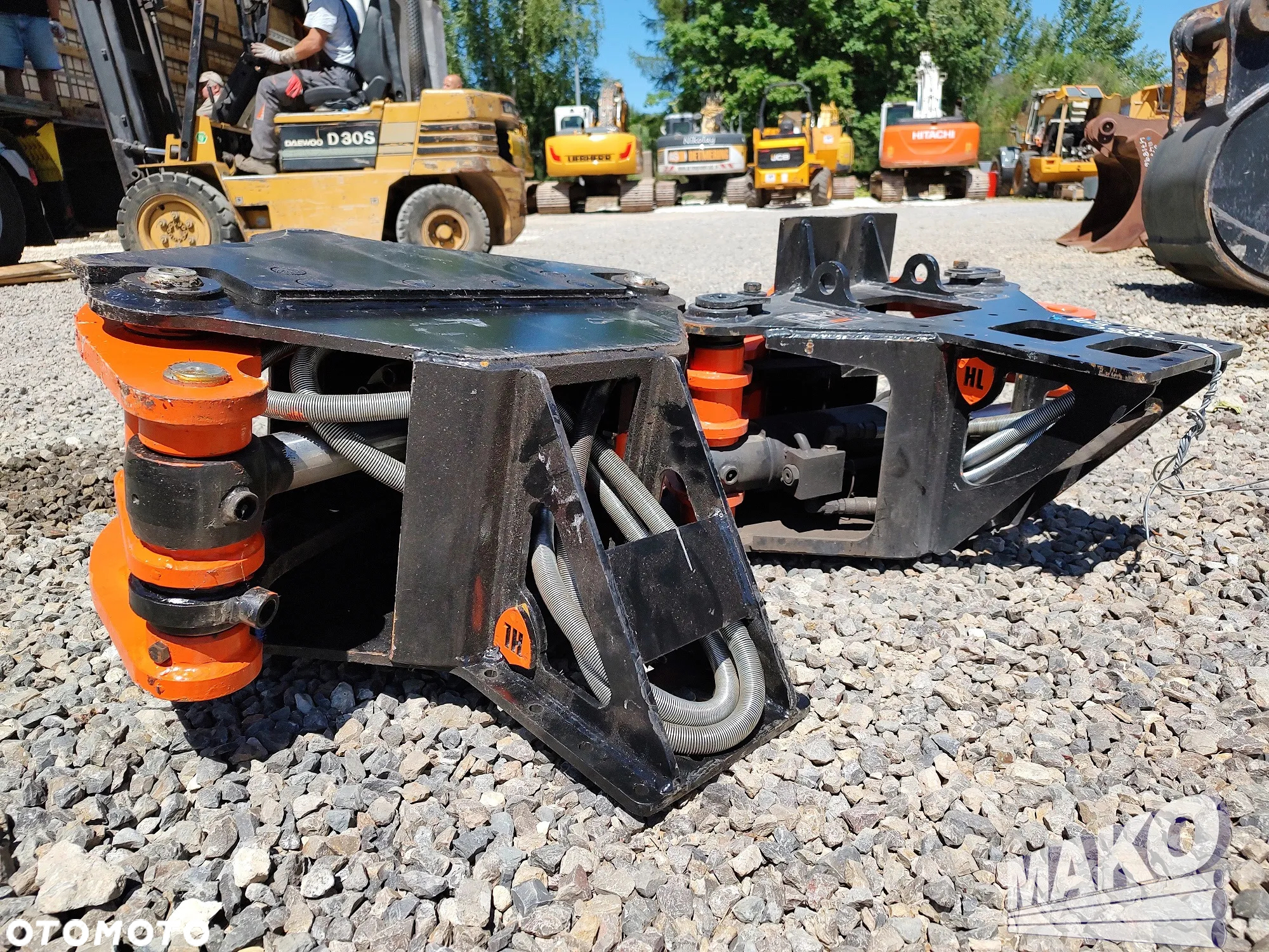 NOWA Głowica ścinkowa do drewna hydrauliczna do koparki HardLife 020-TSH-NL - 5