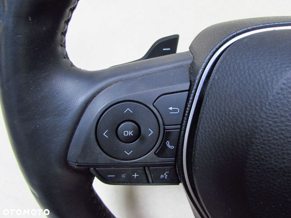 TOYOTA COROLLA XII E21 16-22 KIEROWNICA SKORA MULTIFUKCJA PODUSZKA AIRBAG - 7