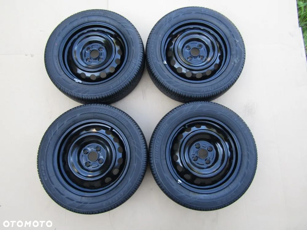 4x Felgi Koła 15 Toyota Yaris III IQ ET39 + Opony 175/65 15 Bridgestone - 5