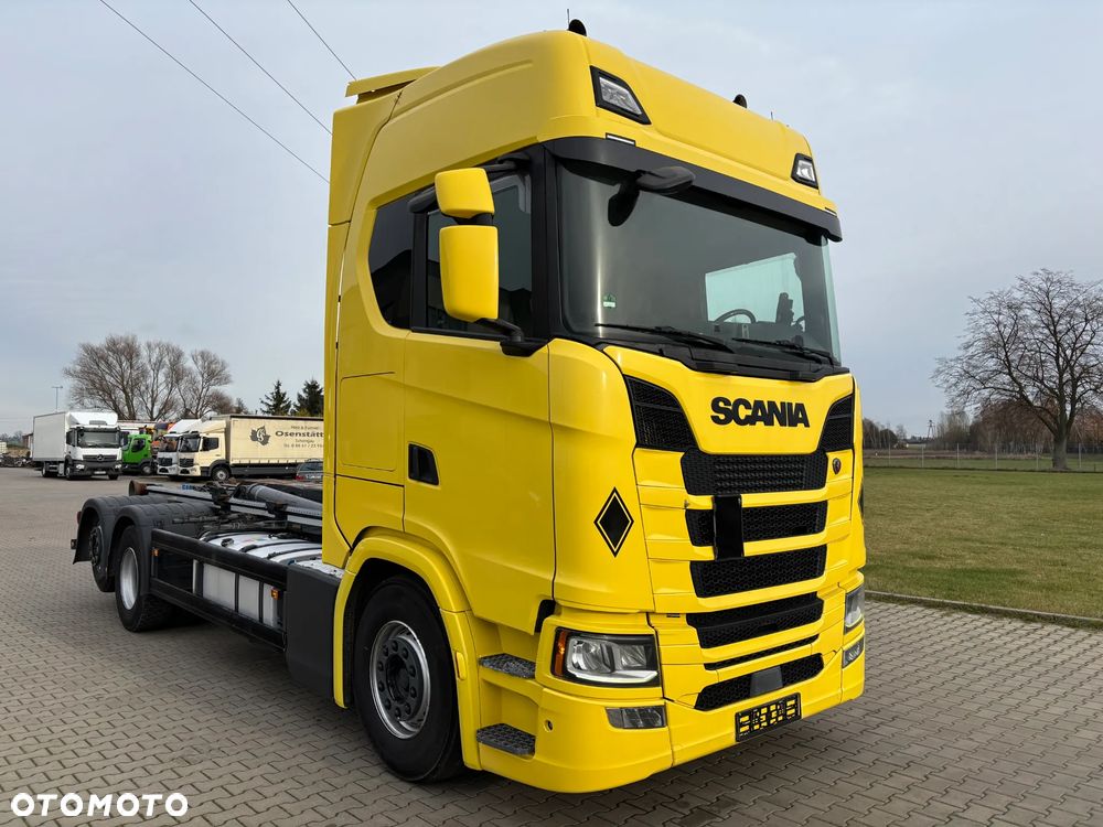 Scania S450 6x2  Meiller RS 21.70 hakowiec , bezwypadkowa , serwis w Scania, (nie HIAB, PALFINGER, VDL, HYVA,) Nowy model NG , model Scania S - 1
