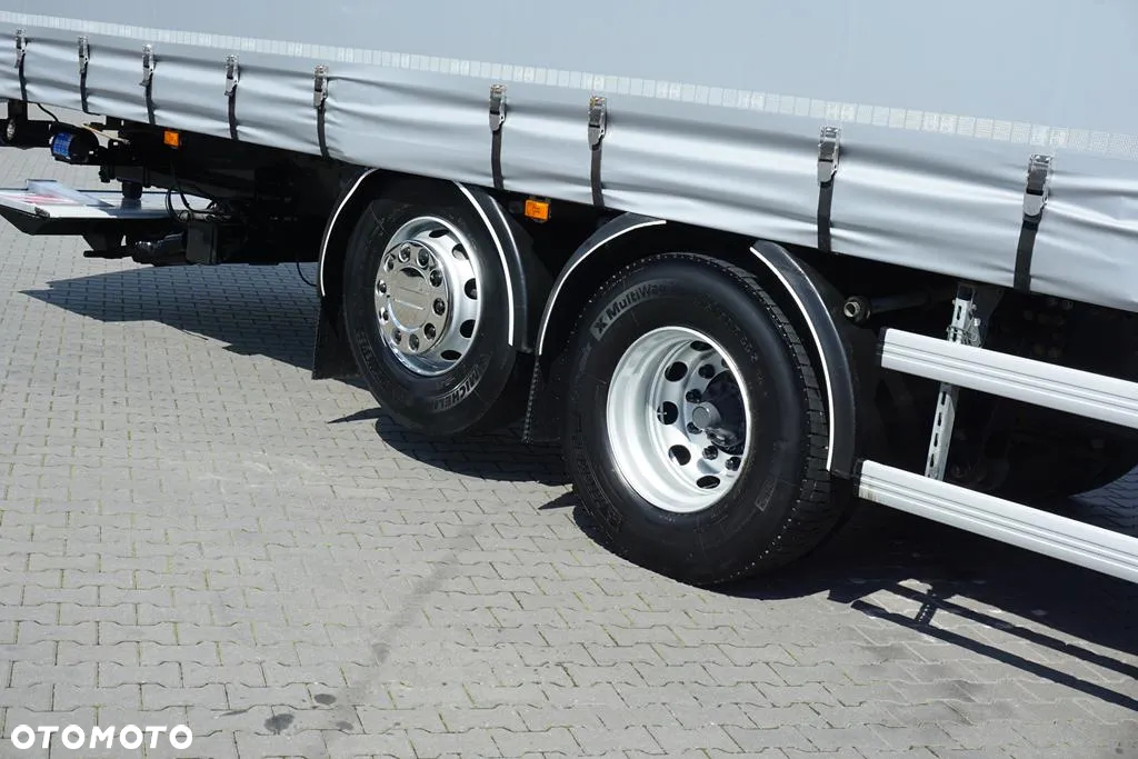 Scania R 410 / ACC / E 6  / FIRANKA + WINDA / DŁ. 9,5 M / 23 PALETY / RETARDER - 38