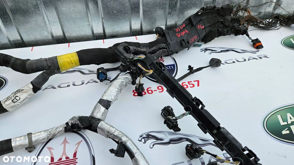 Jaguar XJ 351 LIFT 2015- 5.0 SC 510 KM Instalacja silnika Wiązka Przewody GX53-12C508-EC - 10