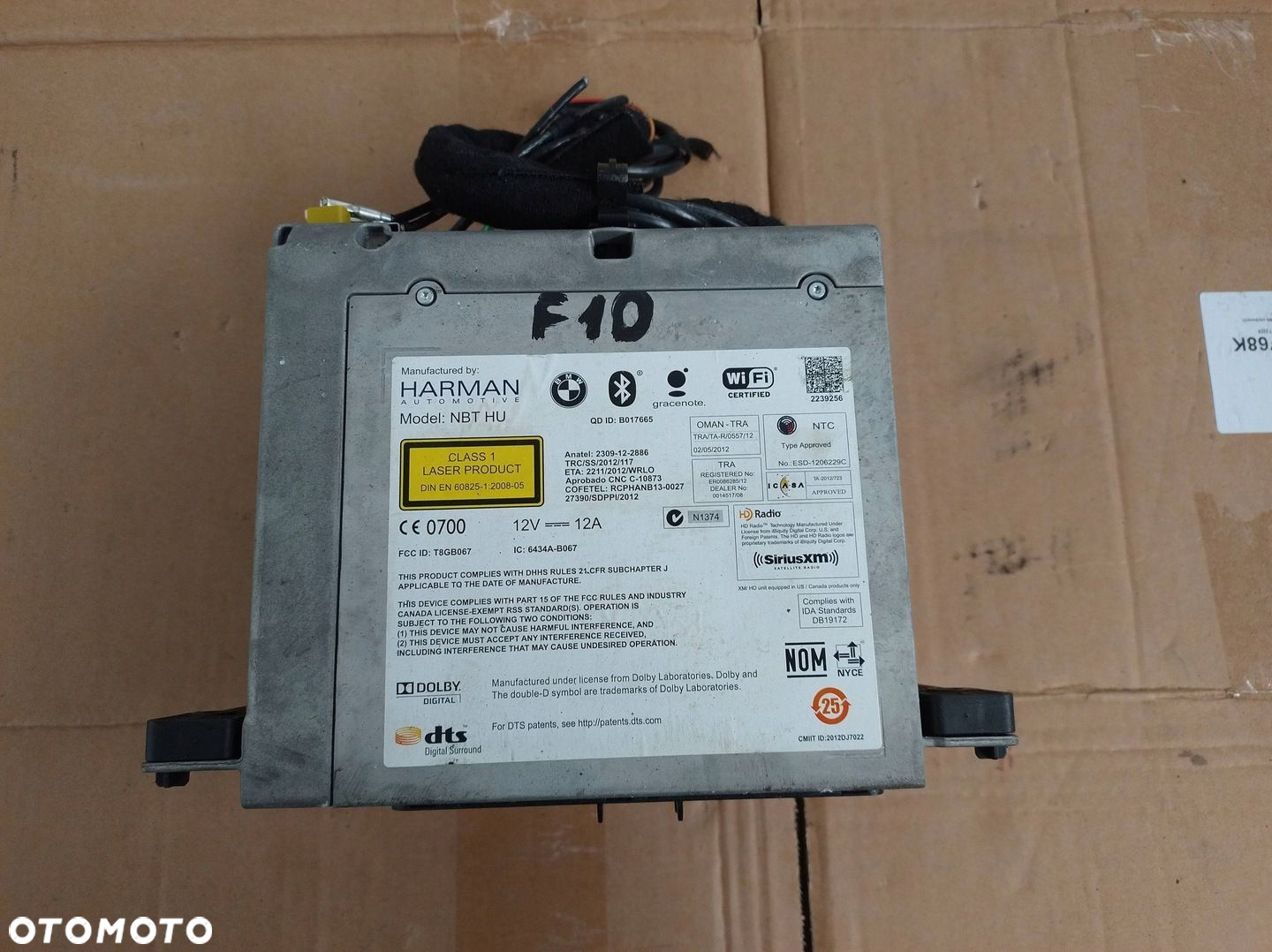 BMW 5 F10 F11 2014-2017 Radio nawigacja - 2