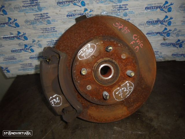 Manga De Eixo MEIX736 HONDA CIVIC 7 FASE 1 2002 1.7CDTI 100CV 5P CINZA FD COM BOMBITO 26CM - 3