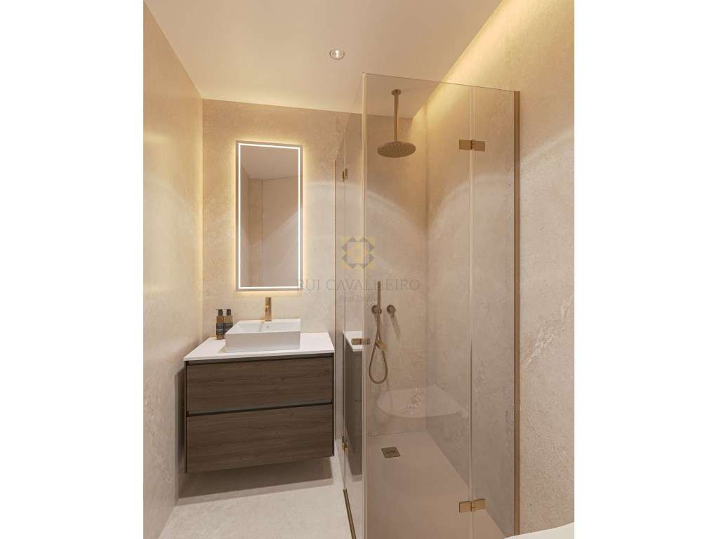 T1 com varanda + piscina - Grande imagem: 5/19