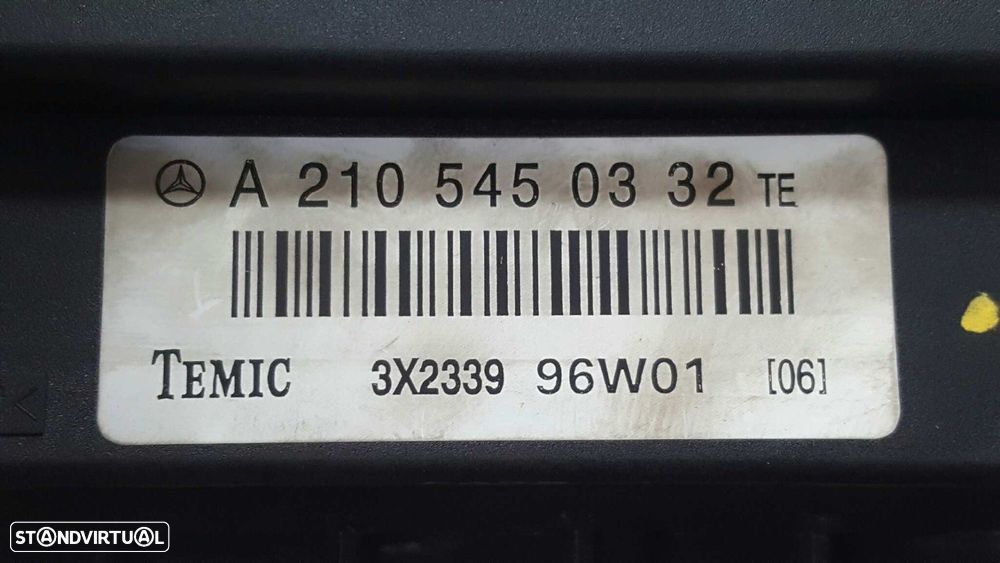 CENTRALINA DE AR CONDICIONADO MERCEDES CLASE E (W210) BERLINA 420 (210.072) - 4