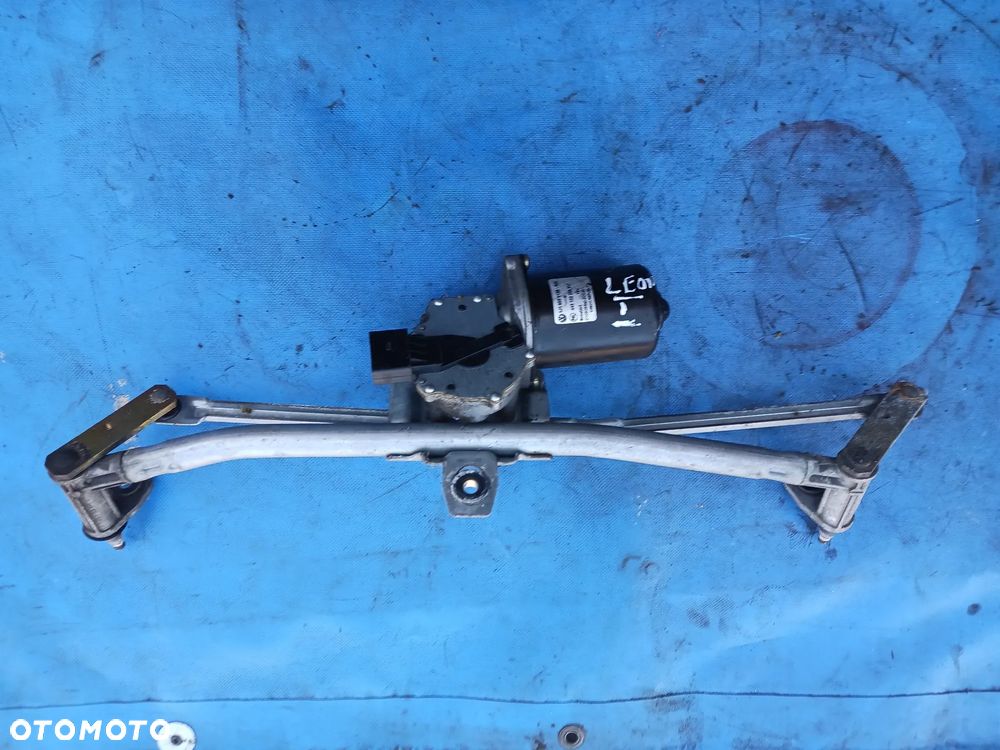 Mechanizm wycieraczek szyby przód przedniej Volkswagen Golf 4 Bora Skoda Octavia Audi A3 Seat Leon Toledo silniczek Oryginał - 1