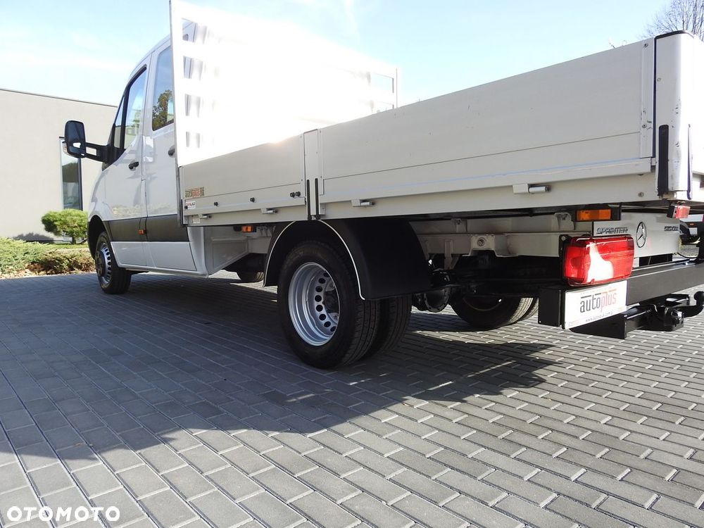 Mercedes-Benz SPRINTER 516 SKRZYNIA PODWÓJNA KABINA DOKA 6 MIEJSC TEMPOMAT KLIMATYZACJA BLIŹNIACZE KOŁA  160KM - 16