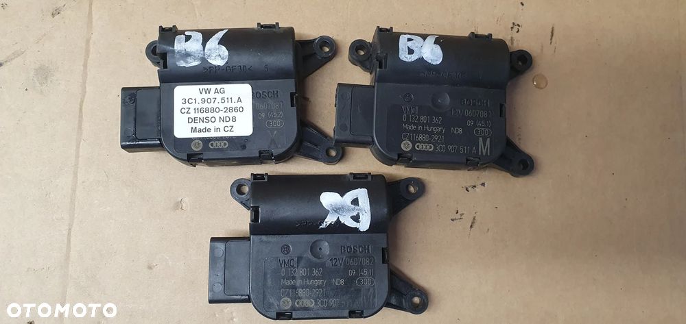 Silniczek klap nagrzewnicy VW Passat B6 3C0907511A 3C1907511A - 5