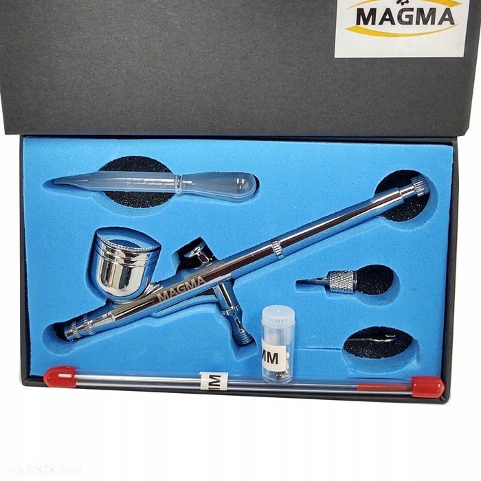 Aerograf malarski 2 dysze z dyszą 0,2-0,3 mm - 2