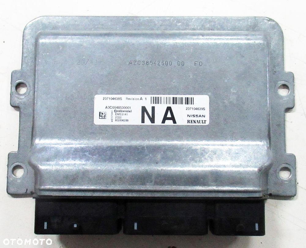 DACIA SANDERO III 3 1.0 TCE KOMPUTER STEROWNIK SILNIKA A3C03217100 CLIO - 2