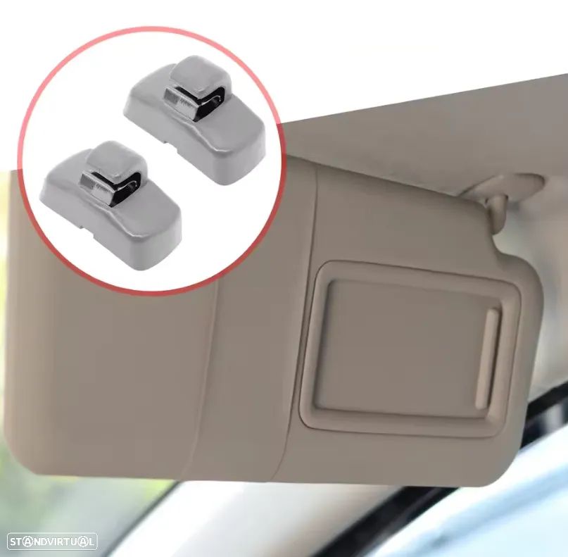 Clip pala sol VW Passat Caddy Golf Camaro Sharan Touran Amarok NOVO - 1