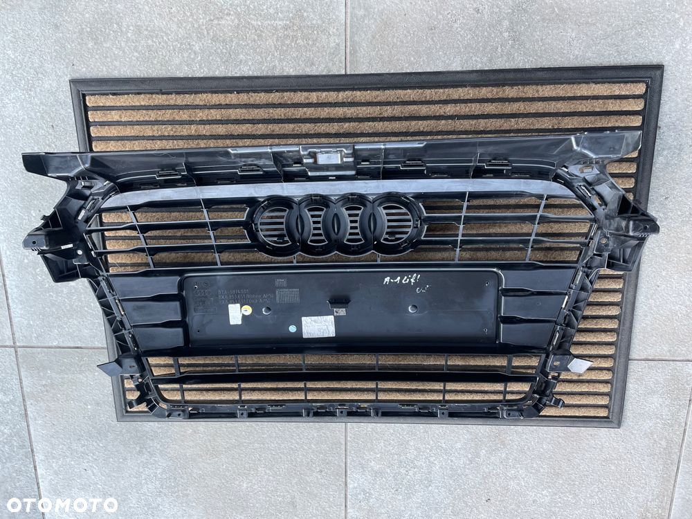 GRILL GRIL ATRAPA ZDERZAKA CHROM 8XA853651B 8XA853651C AUDI A1 8X 18R - 4