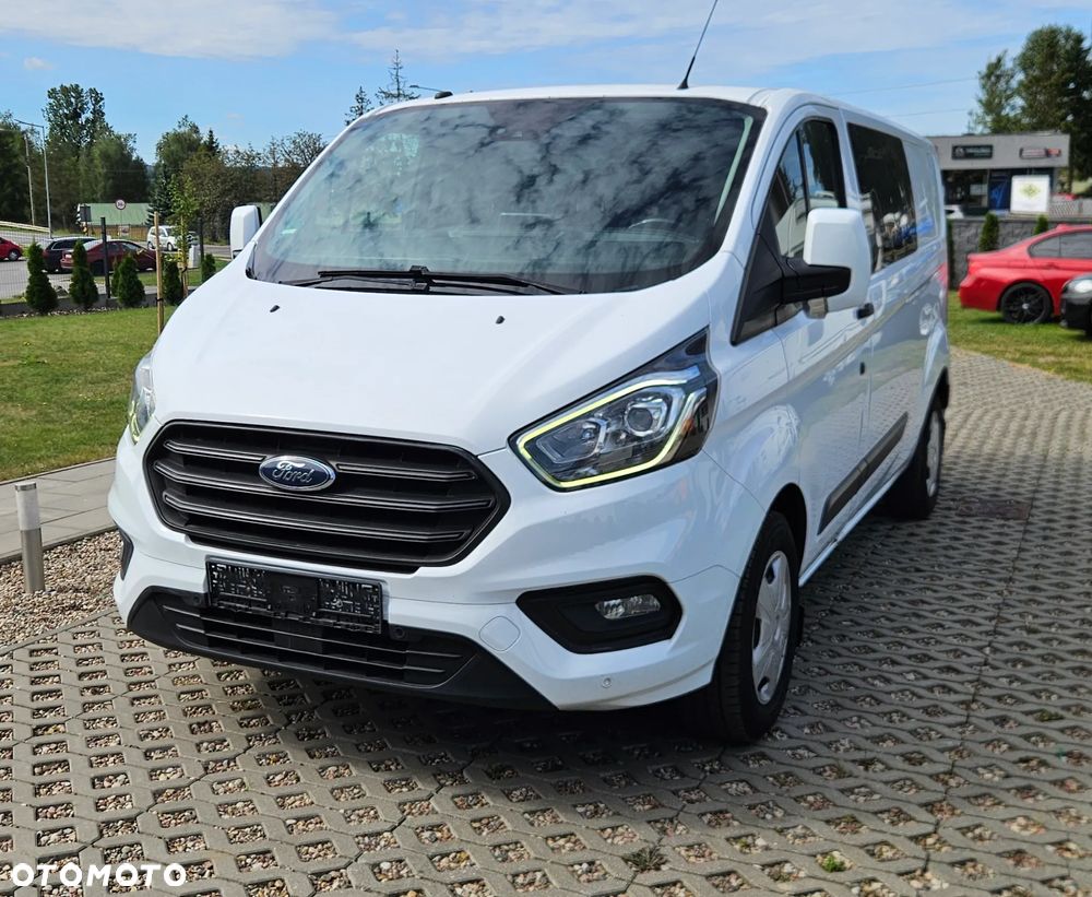 Ford Transit Custom 2.0d 170KM L2 Long 6 osobowy brygadówka bogate wyposażenie - 20