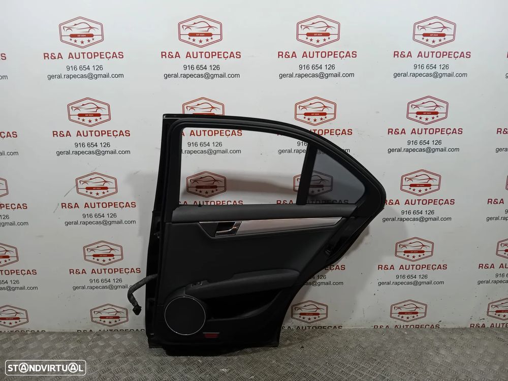 Porta Trás Traseira Direita Mercedes Class C W204 Sedan Original - 6