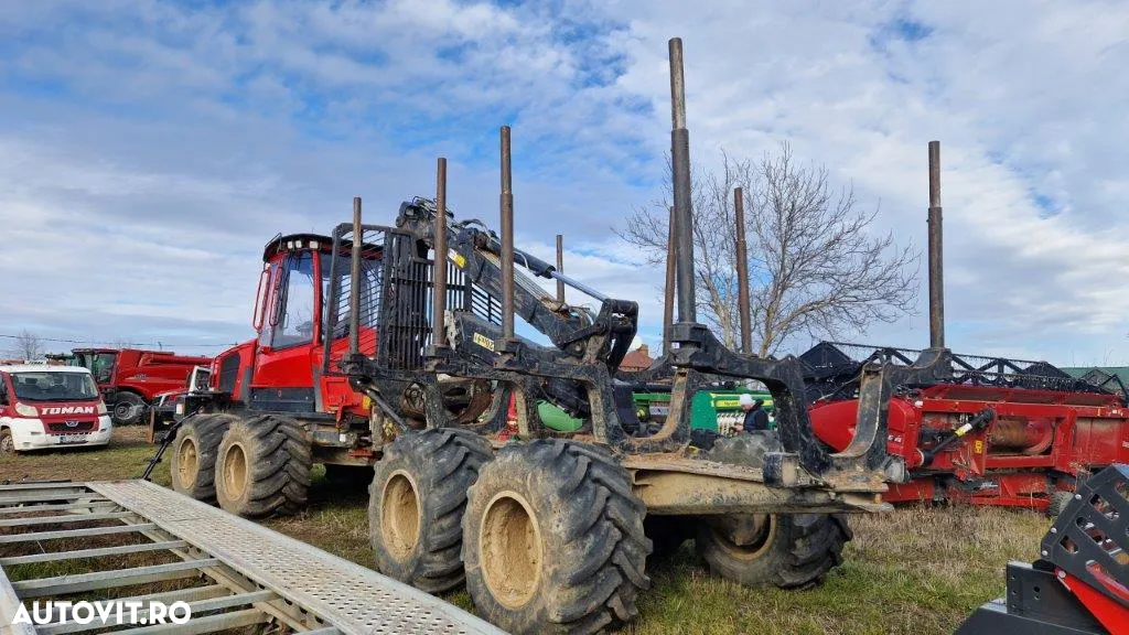 Komatsu XF855-3 TRANSPORTOR FORWARDER - 5
