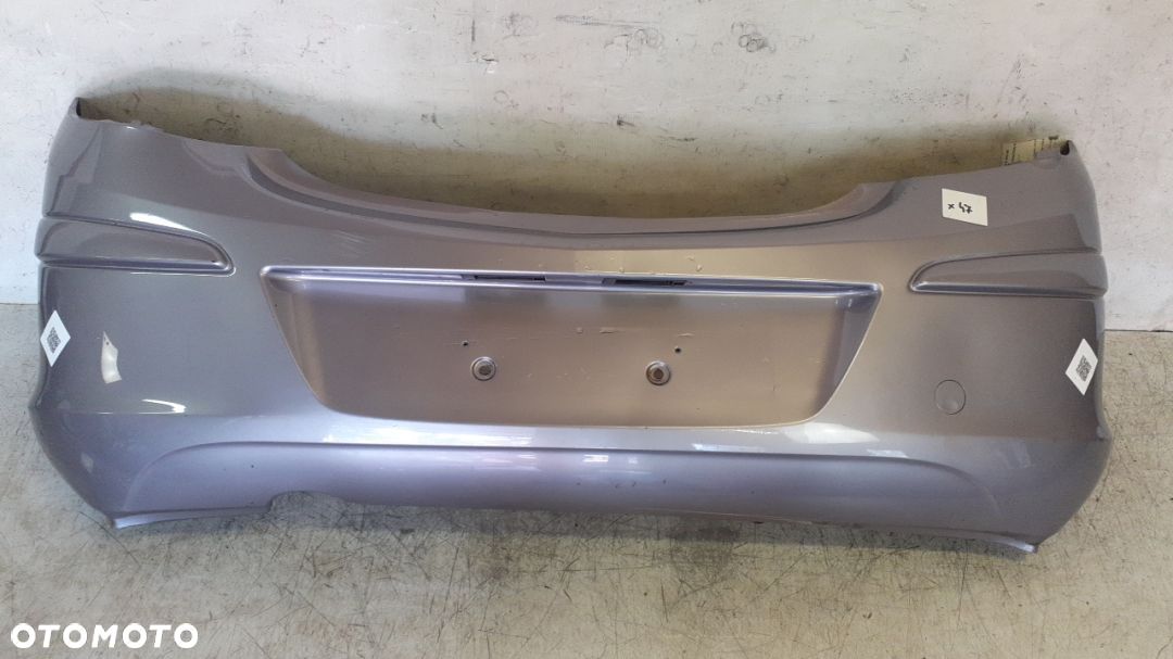 + ZDERZAK TYŁ TYLNY DO OPEL CORSA D Z166 FIOLETOWY 5D 5 DRZWI HB - 1