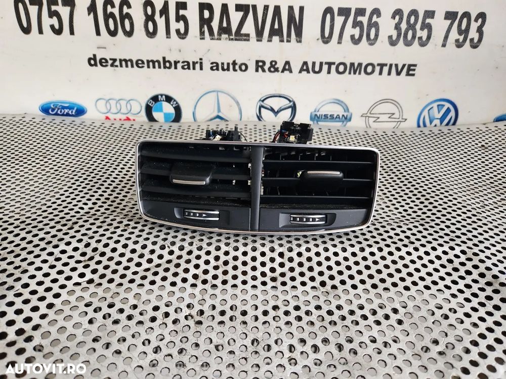 Grile Grila Aerisire Ventilatie Spate Cotiera Audi A8 4H D4 An 2010-2011-2012-2013-2014-2015-2016-2 - 2