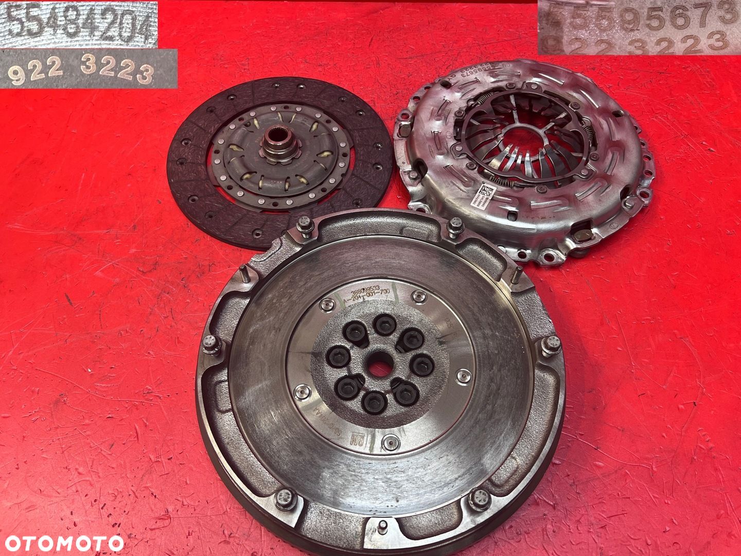 Sprzęgło Dwumasowe Komplet Opel Astra Adam 1.0 T B10XFT LE1 55593662 - 1