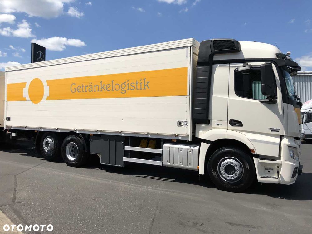 Mercedes-Benz ACTROS * ANTOS *  izoterma*kontener * napojówka*przewierty sterowane *chłodnia *kurier * kwiatówka * grzanie - 2