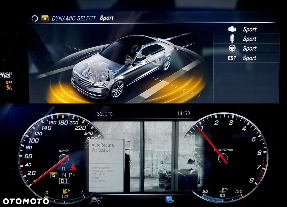 Mercedes-Benz Klasa S 560 4-Matic L 9G-TRONIC - 36