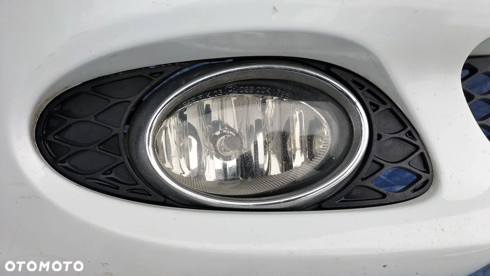 ZDERZAK PRZÓD PRZEDNI KOMPLETNY BIAŁY AKRYL MERCEDES CLS W219 C219 - 8