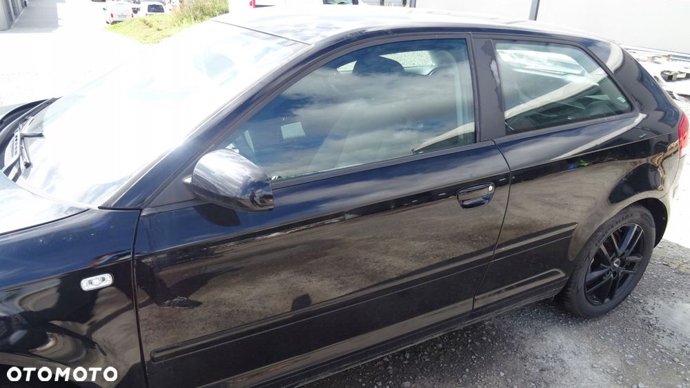 audi a3 8p drzwi lewy przód 3d ly9b 06r - 1