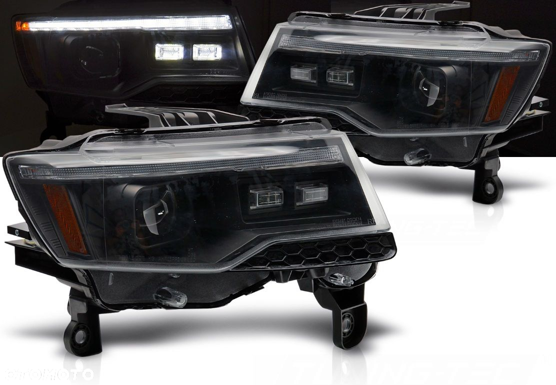 Reflektor Bi-xenon Dayline LED Tube Tuning Jeep Grand Cherokee WK2 Lift 14- - 2
