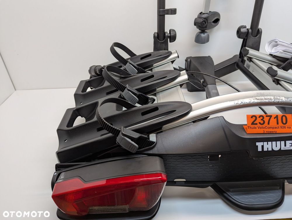 Uchwyt bagażnik rowerowy płatforma na hak Thule VeloCompact 926 na 3 rowery - 2