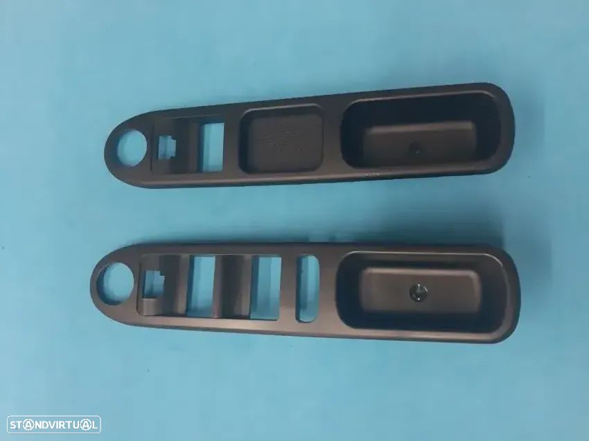 Espelho moldura botão tecla comando vidros Peugeot 207 / Citroen C3 NOVO - 1
