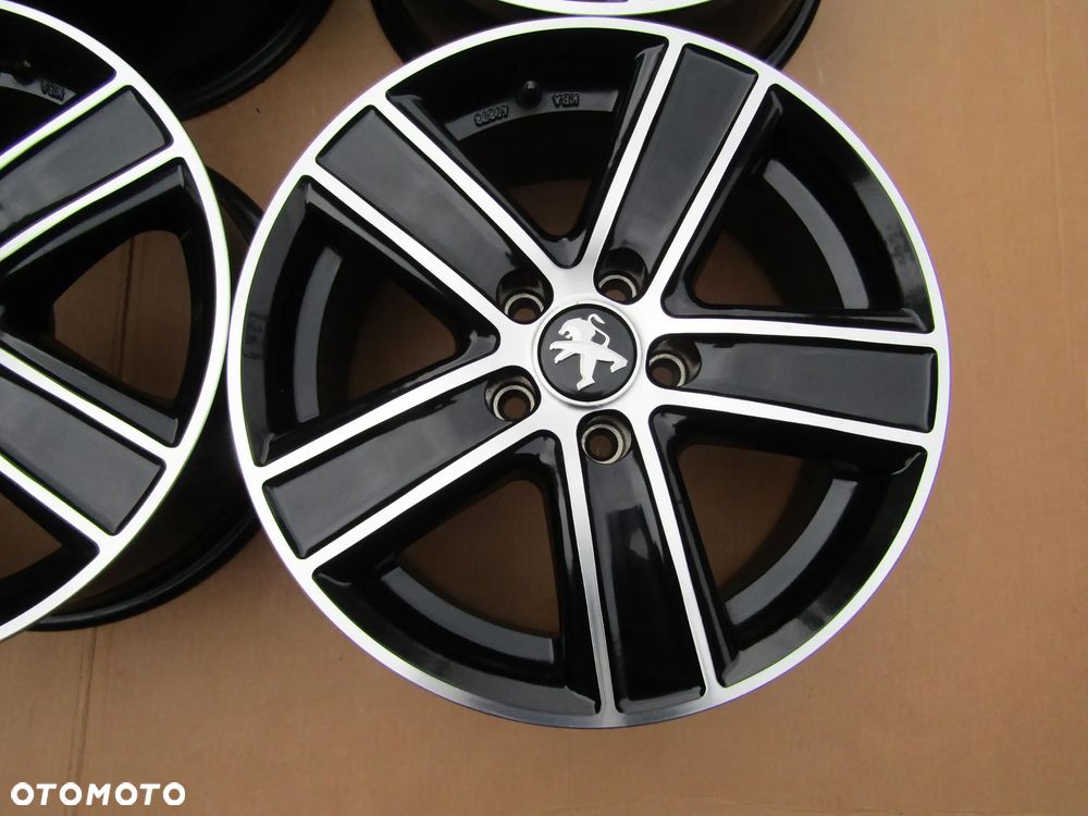 4x Felgi Aluminiowe 16 Citroen Jumpy IV Berlingo III C4 II Picasso Peugeot Expert Partner III Rifter 407 308 508 Toyota Proace 7 j 5x108 ET37 WZMACNIANE - 11