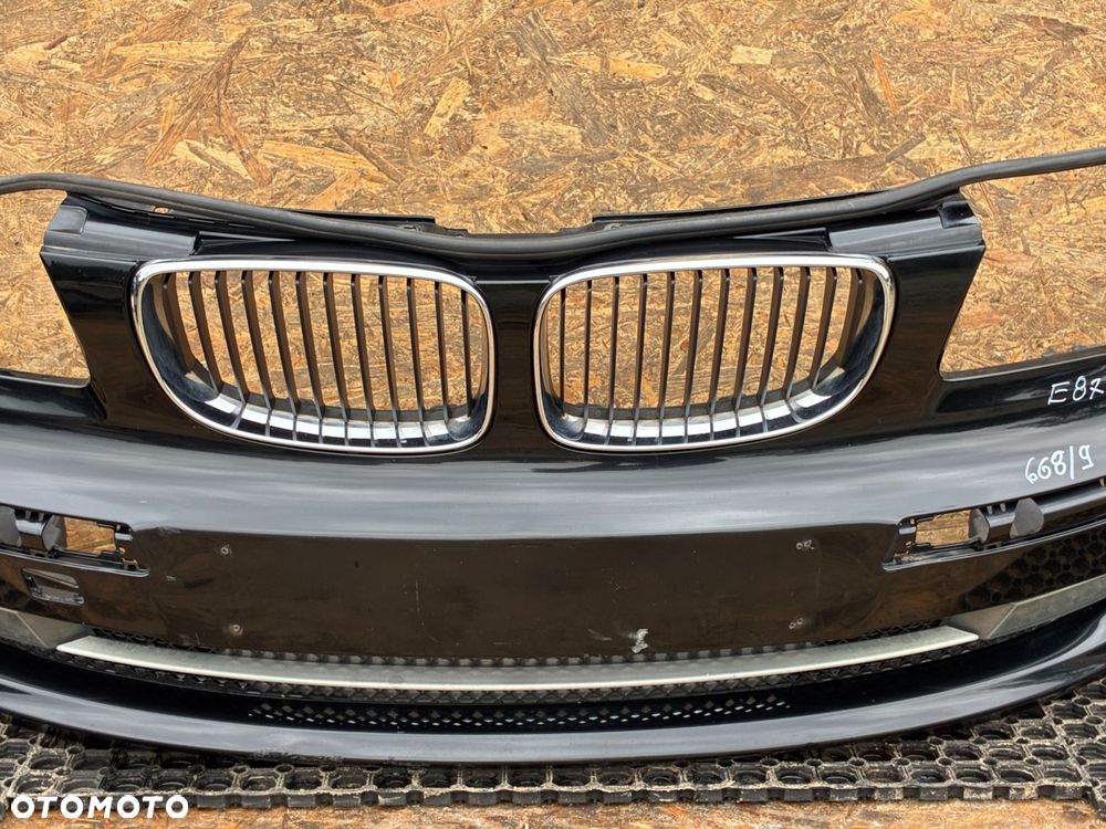 BMW E87 668/9 ZDERZAK PRZÓD  PRZEDNI  HALOGEN GRILL NERKI KOMPLET  7166462 - 5