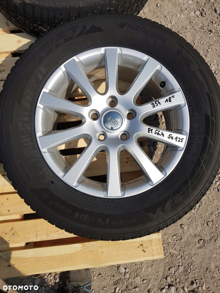 koła alufelgi jeep grand cherokee wk2 7.5j x 18' 5x127 et56.4 265/60 r18 - 4