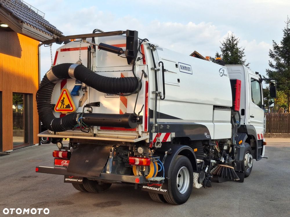 Mercedes-Benz Atego 1021 Zamiatarka Schmidt SK500 Napęd Hydrostatyczny Listwa Wysokiego Ciśnienia Karcher Szczotki Lewa Oraz Prawa Strona 3600 Mth Zamiatarka Uliczna - 8