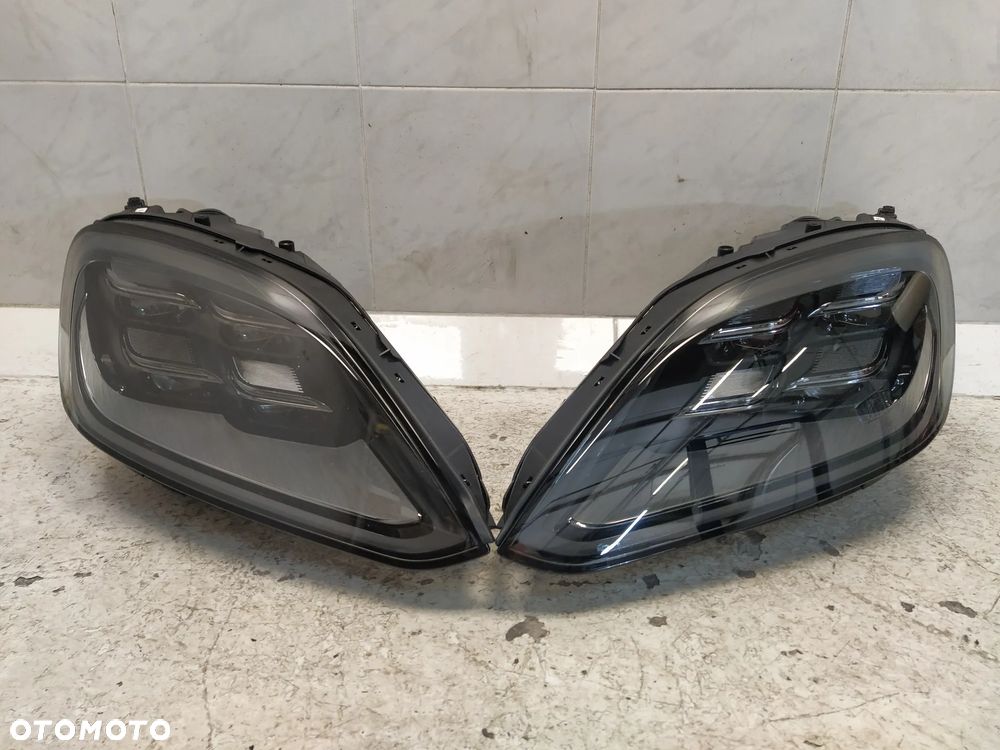 PORSCHE CAYENNE III LIFT LAMPY LAMPA REFLEKTORY PRZÓD PRZEDNIE LED PRAWA LEWA PRZETWORNICA KOMPLET NOWY ORYGINAŁ - 2