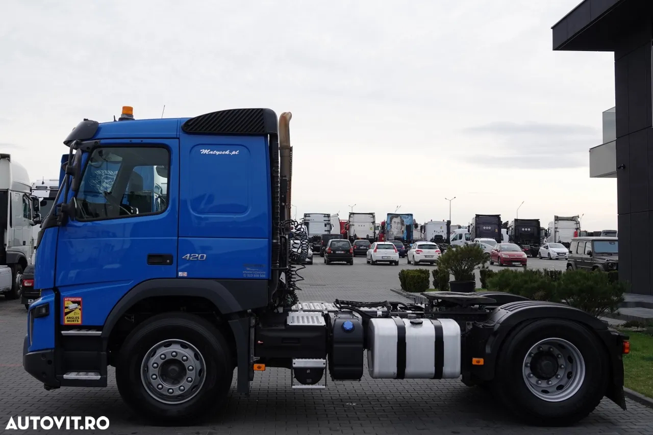 Volvo FMX 420 / 13 LITRI / CABĂ JOSĂ / 2019 / IMPORTAT / EURO 6 - 6