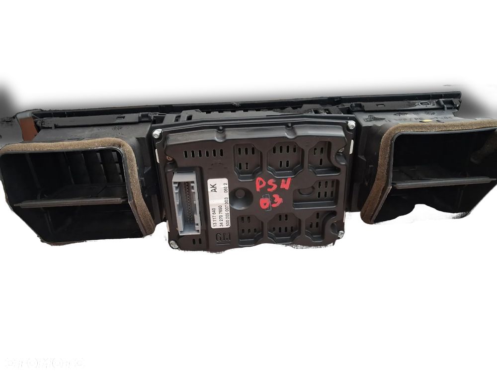 PANEL STERUJĄCY WYŚWIETLACZ KOMPUTERA OPEL VECTRA SINGUM + KRATKI NAWIEWU 13117640 - 2