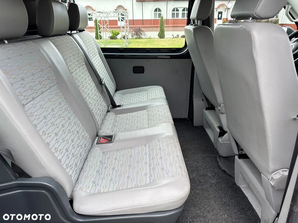 Volkswagen TRANSPORTER T5 LIFT L2H1 Long Klima Elektryka Navi Dubel Kabina Brygadówka - 10