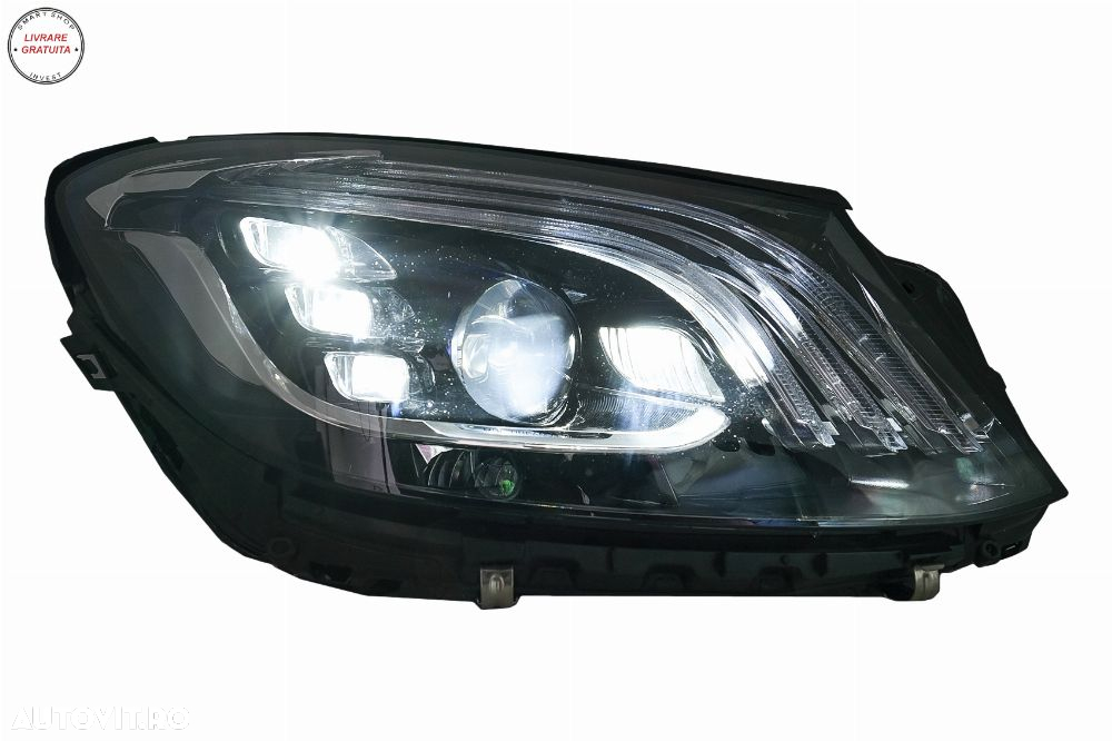 Kit Exterior Complet Mercedes S-Class W221 (2005-2013) Conversie Completa la W222 - livrare gratuita - 23