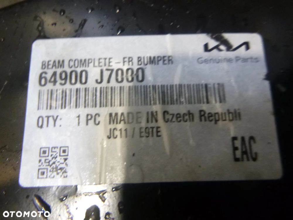 kia ceed 18r- belka zderzaka przód nowa oryginał przednia - 2