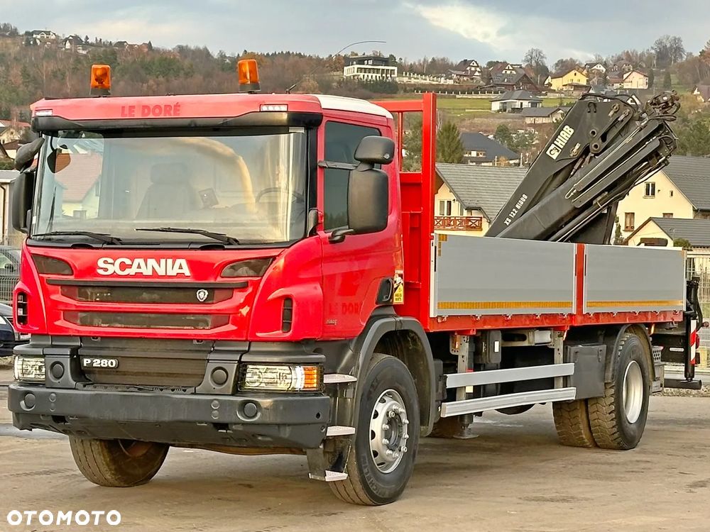 Scania P 280 * HIAB 122 E - 2 HIDUO + PILOT * STAN BDB - 3