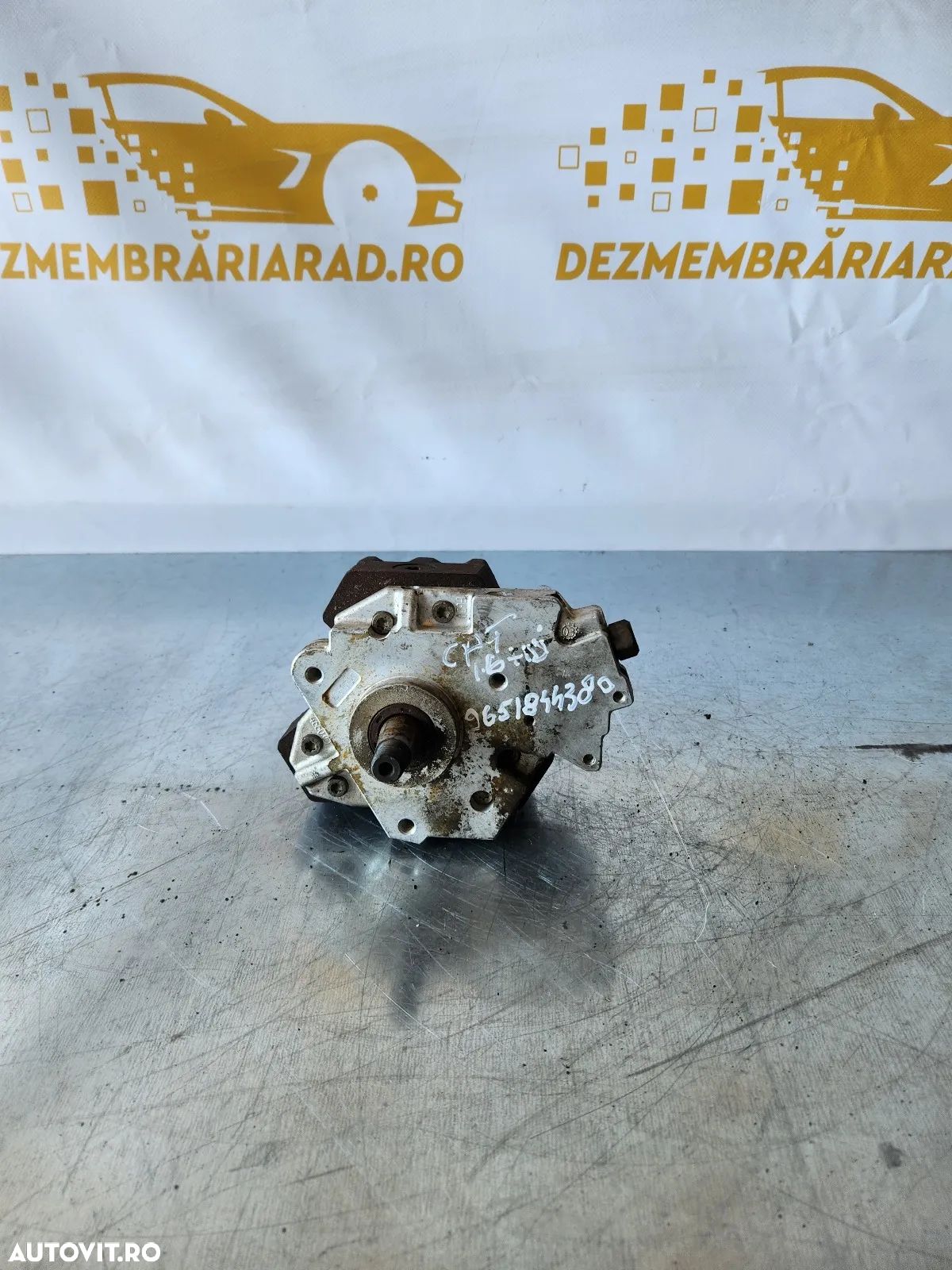 Pompa Inalta Presiune Citroen Peugeot Ford 1.6 Hdi Tdci Cod  ( Mufa Regulator Cu Defect ) - 1