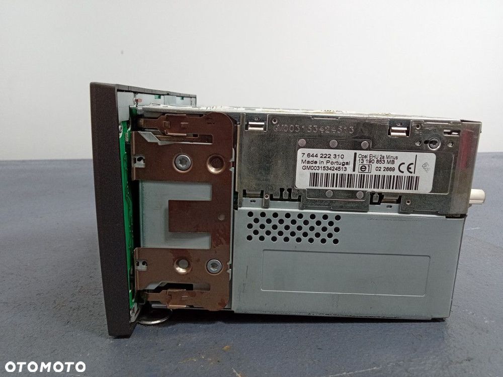 VECTRA C SIGNUM RADIO FABRYCZNE OEM CD30 13190853 - 4