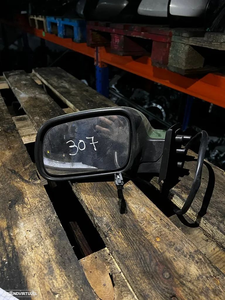 Retrovisor Peugeot 307 Esquerdo - 1